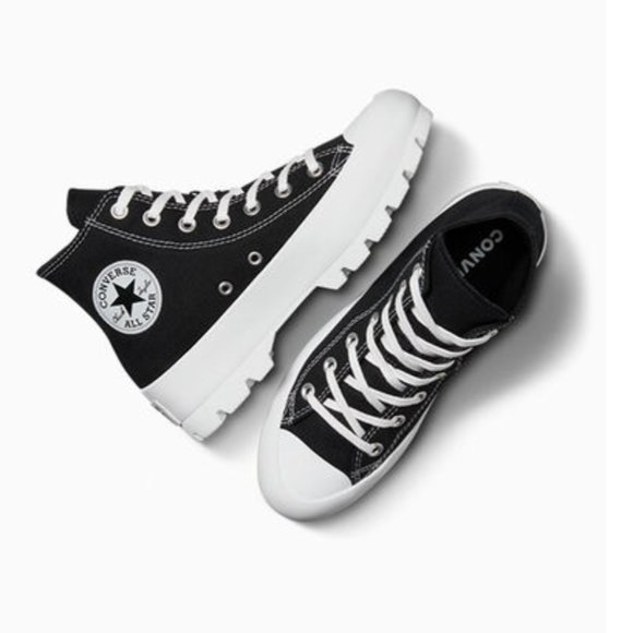 Converse Shoes - Converse Taylor All Star Lugged Platform Black High Top Sneakers